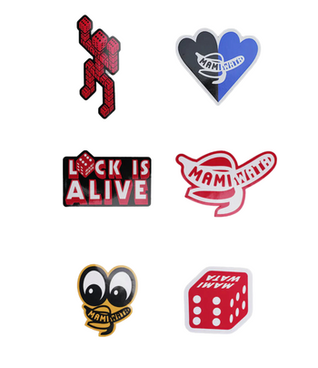LUCK IS ALIVE STICKER PACK