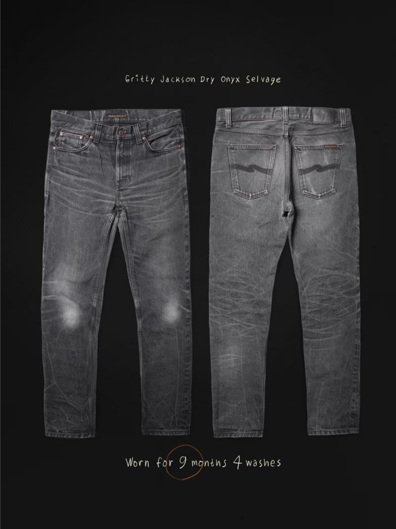 GRITTY JACKSON DRY ONYX SELVAGE