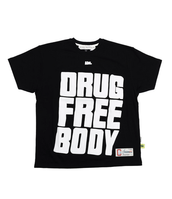 ABC. DRUG FREE BODY T-SHIRT