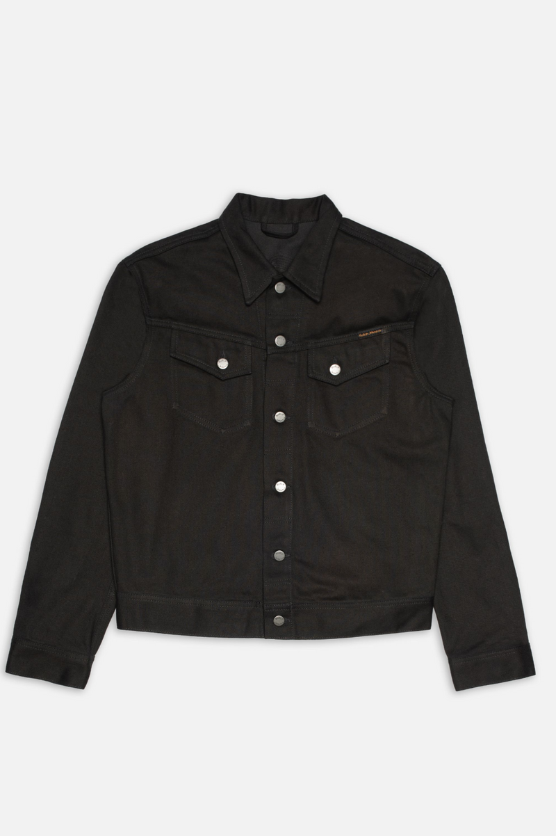 CONNY DENIM JKT DRY BLACK TAR BLACK SKIES