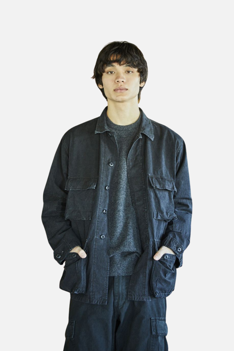 STONE BLACK B.D.U JACKET