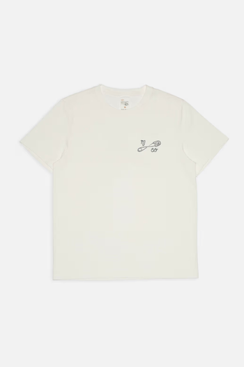 ROY T-SHIRT NJCO PIN  CHALK WHITE