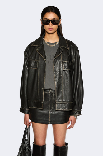 CREED JACKET AGED BLACK