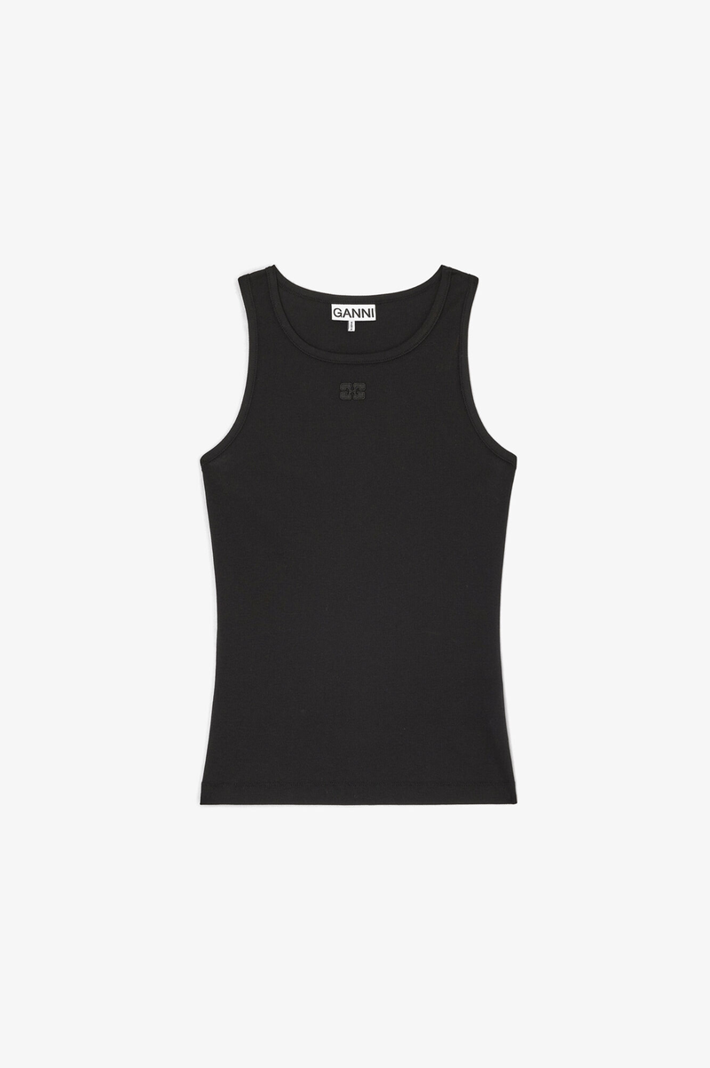 SOFT COTTON RIB TANK TOP