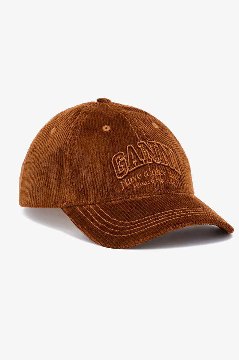 CORDUROY GANNI CAP