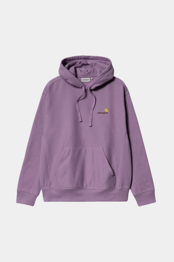 HOODED AMERICAN SCRIPT SWEATSHIRT