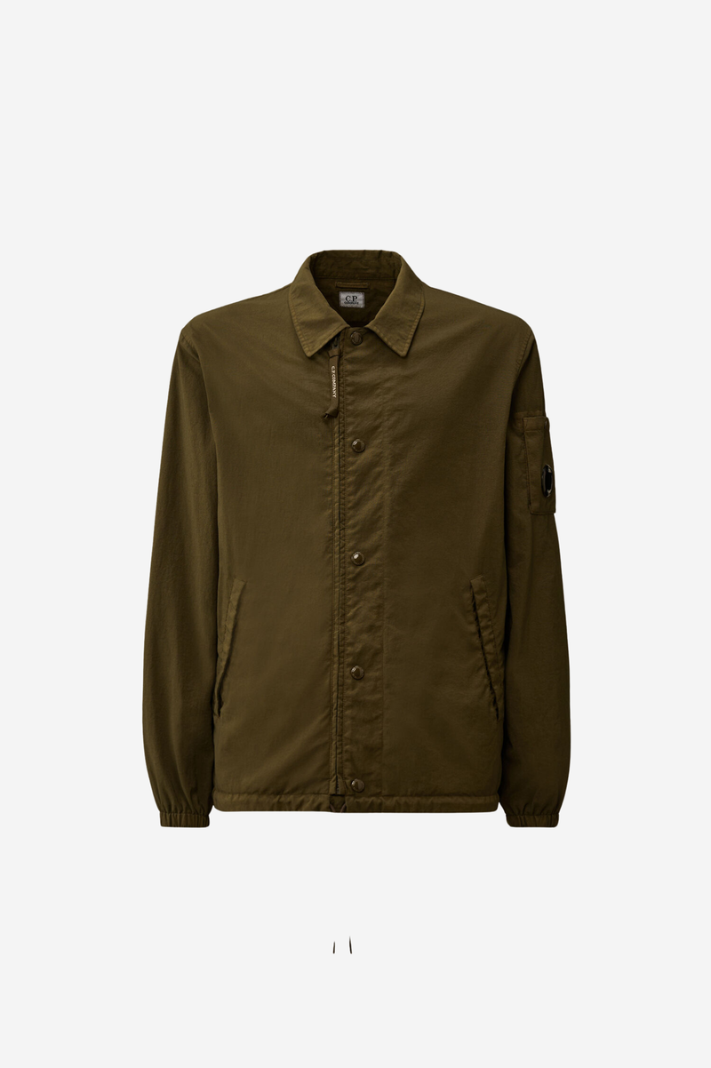 TAYLON P LENS ZIPPED OVERSHIRT