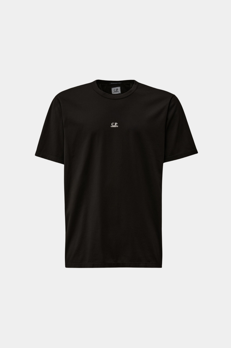 70/2 MERCERIZED JERSEY PRINTED LOGO T-SHIRT