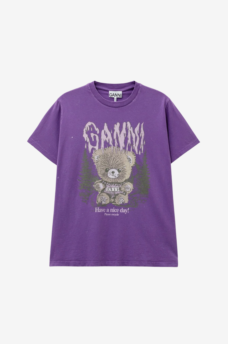 FUTURE HEAVY RELAXED T-SHIRT TEDDY FOREST