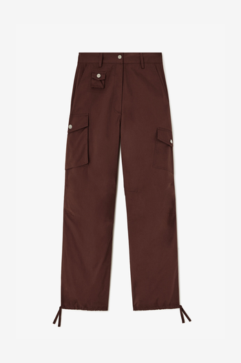 STRETCH COTTON POCKET CARGO PANTS