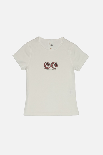 EVE T-SHIRT EYEBALLS  OFFWHITE