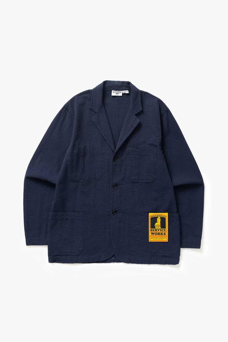 SEERSUCKER SERVER SUIT JACKET