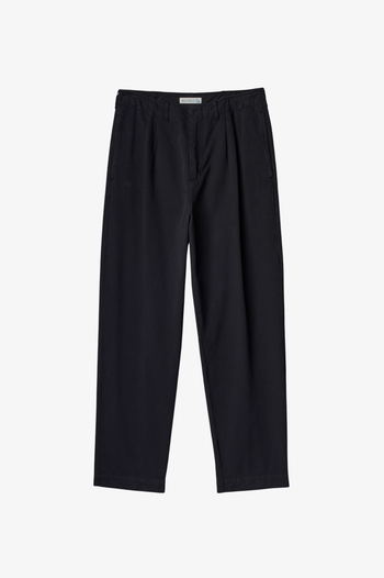 RIDER01T PLEATED TWILL PANTS