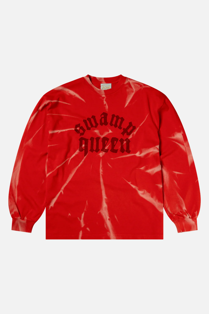 RAG DYE SWAMP QUEEN LS TEE