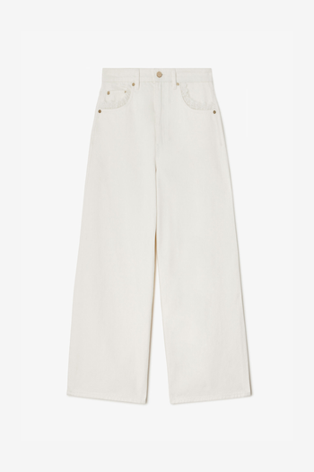 WHITE DENIM LARI JEANS