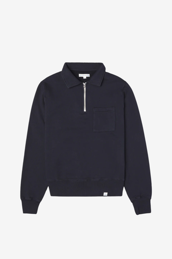 ZIPC01 ZIP COLLAR SWEATSHIRT