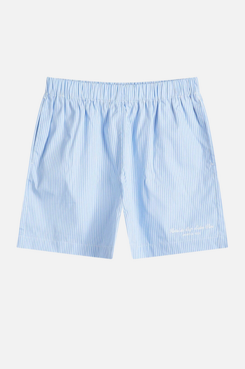 HOTEL DU CAP CURSIVE POPLIN SHORT