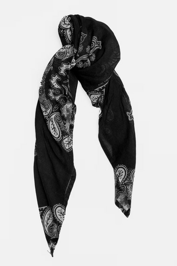 INGRID BANDANA PAISLEY BLACK