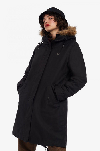 FRED PERRY ZIP-IN LINER PARKA