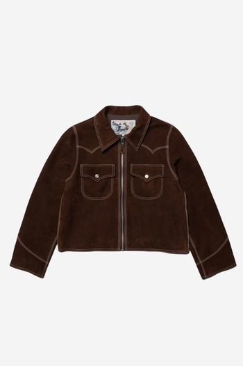 ANJA WESTERN SUEDE JACKET