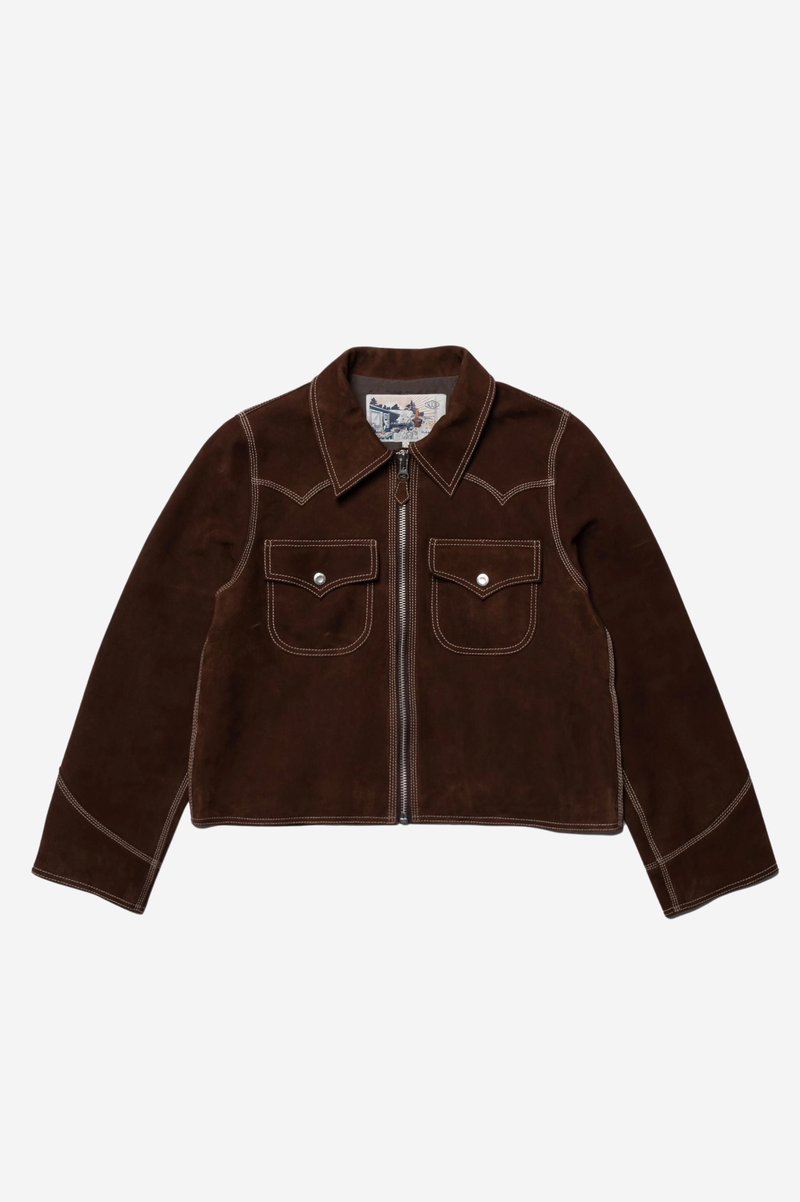 ANJA WESTERN SUEDE JACKET