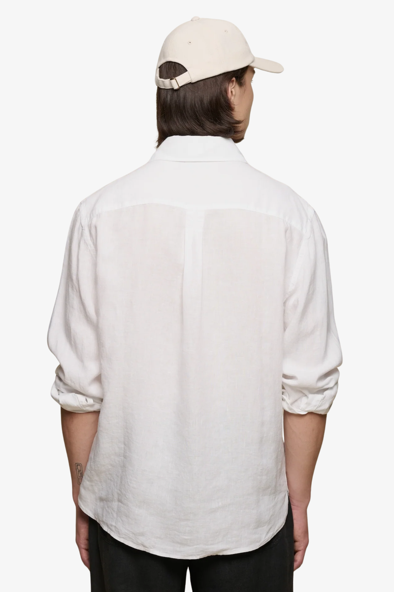 SHIRT20LI RELAXED FIT LINEN LONG SLEEVE SHIRT