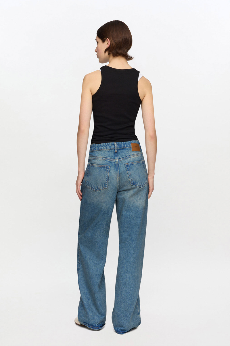SOFT COTTON RIB TANK TOP