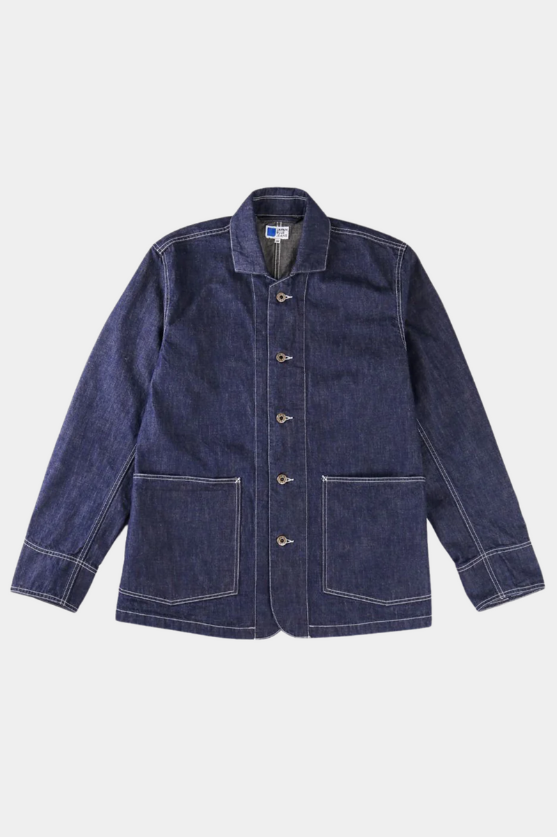 DENIM SACK COAT