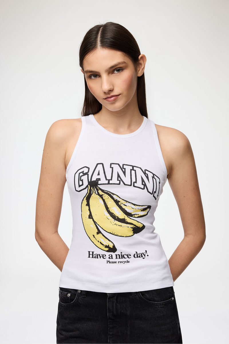 COMPACT RIB TANK TOP