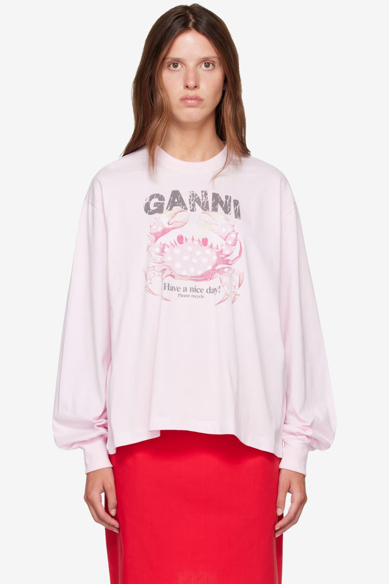 BASIC COTTON JERSEY LONGSLEEVE CRAB