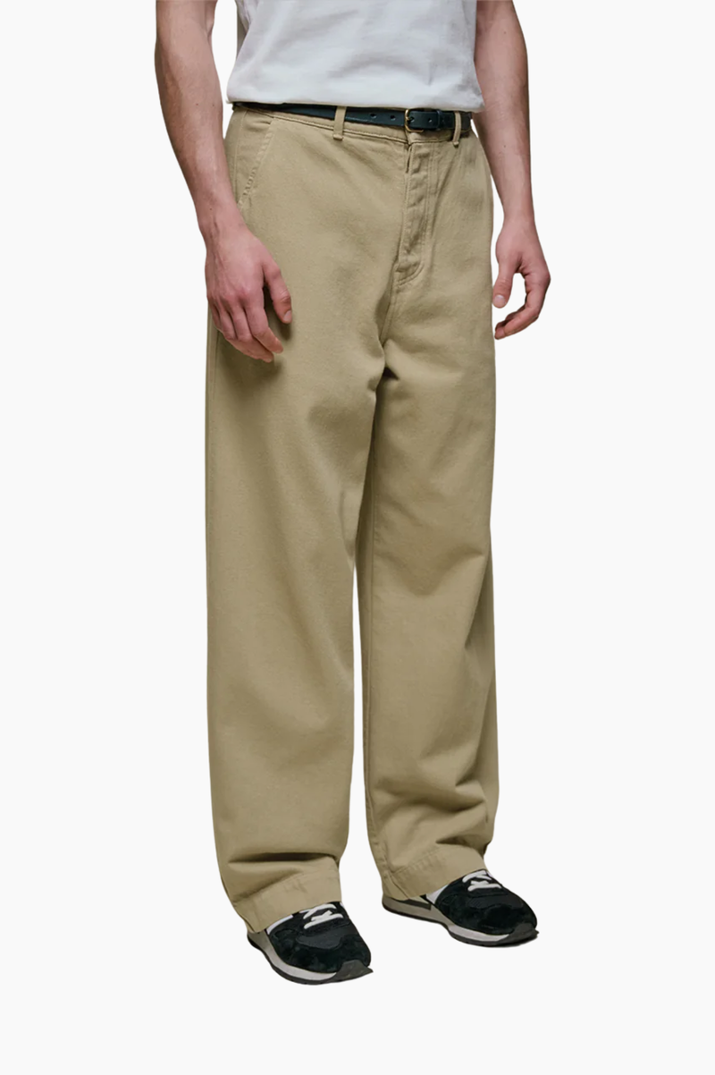 CHINO02 HIGH RISE CHINO WIDE LEG