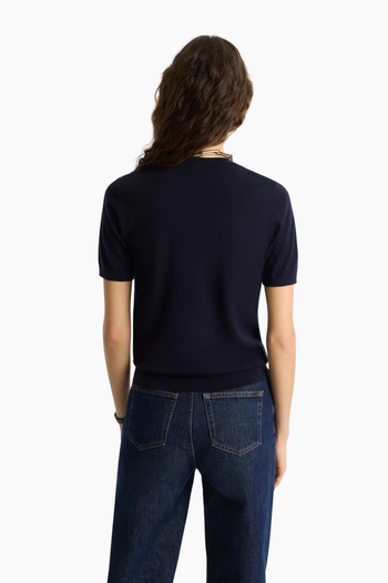 VENDOME SS MERINO SWEATER