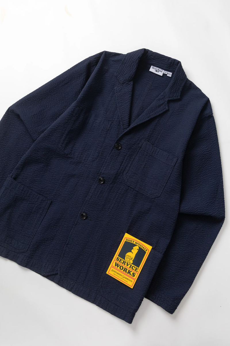SEERSUCKER SERVER SUIT JACKET
