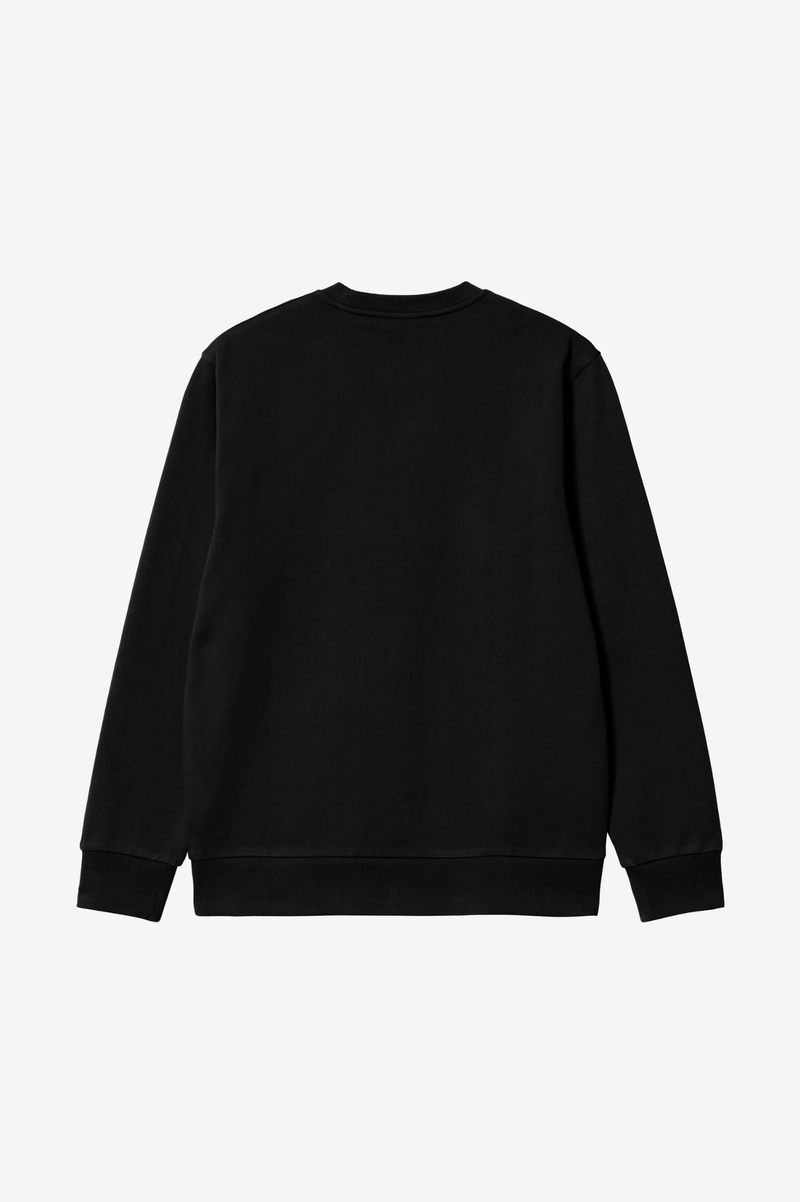 SCRIPT EMBROIDERY SWEATSHIRT