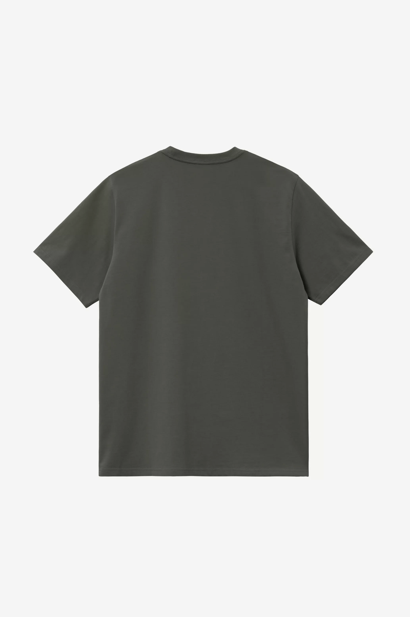 S/S SCRIPT EMBROIDERY T-SHIRT