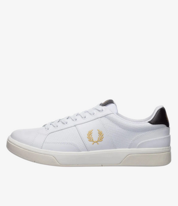 FRED PERRY B200 PERF LEATHER