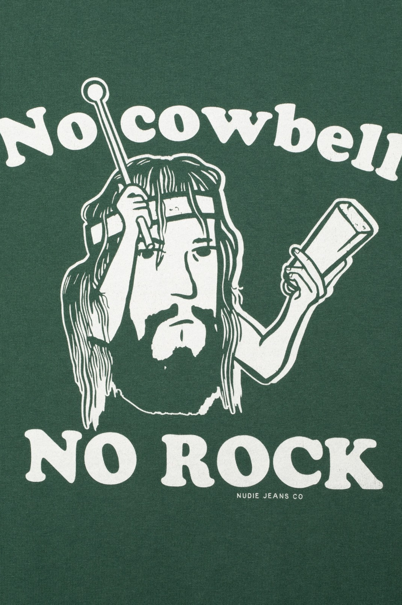 ROY SHORT T-SHIRT COWBELL OFFWHITE/GREEN