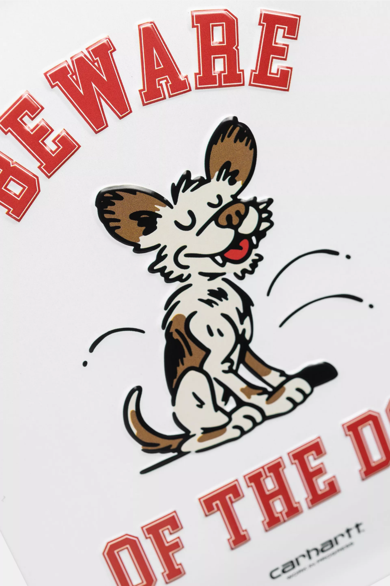 WILD DOG BEWARE PLATE