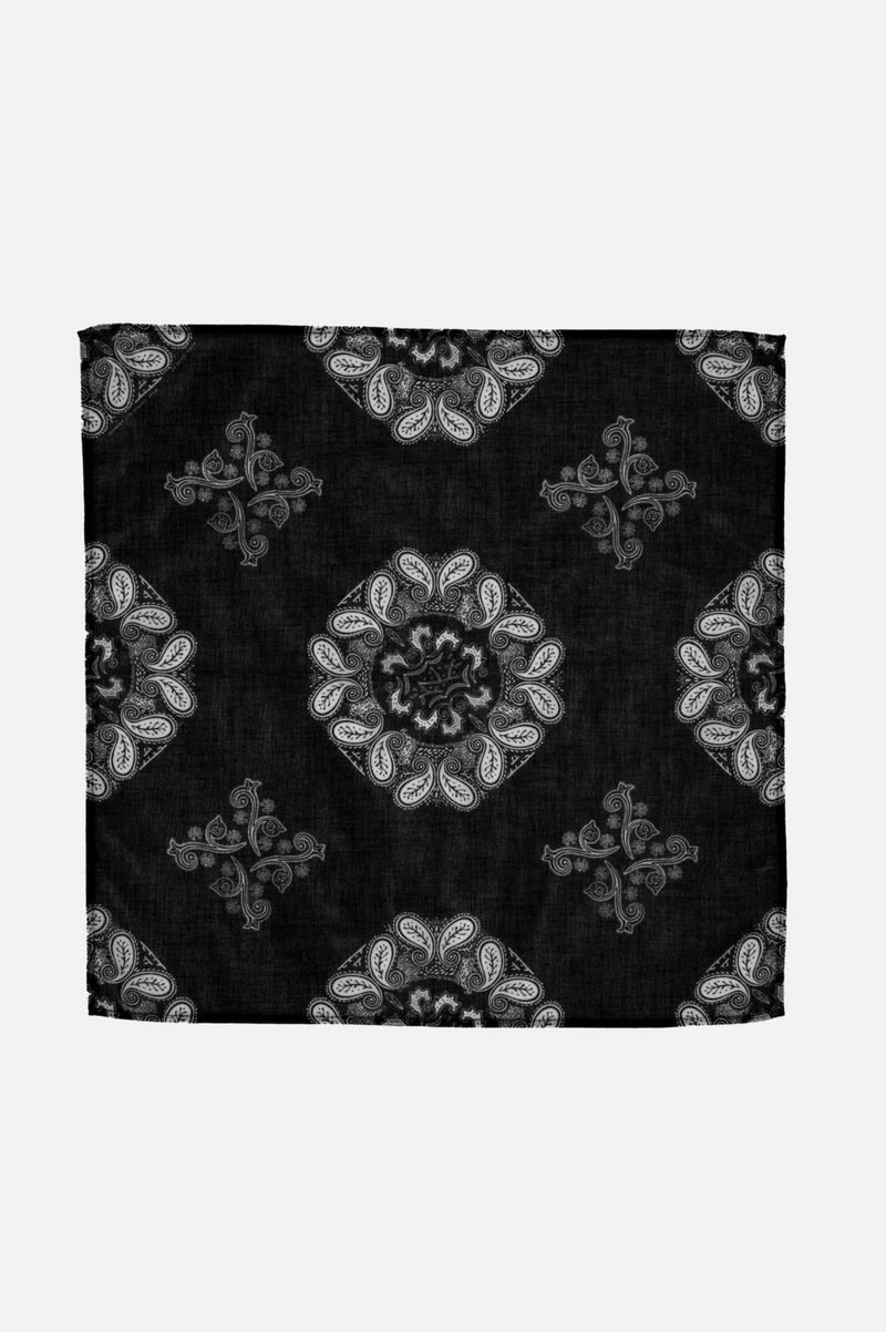 INGRID BANDANA PAISLEY BLACK