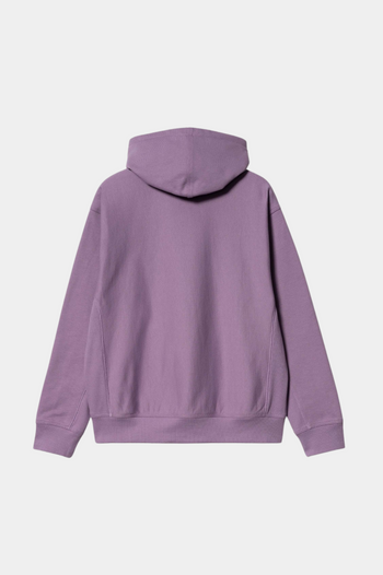 HOODED AMERICAN SCRIPT SWEATSHIRT