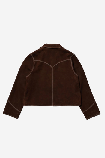 ANJA WESTERN SUEDE JACKET