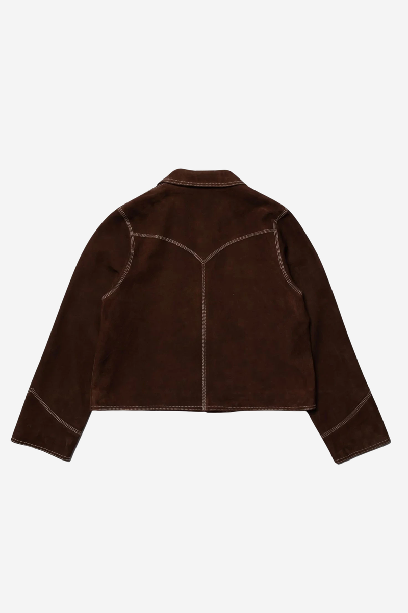 ANJA WESTERN SUEDE JACKET