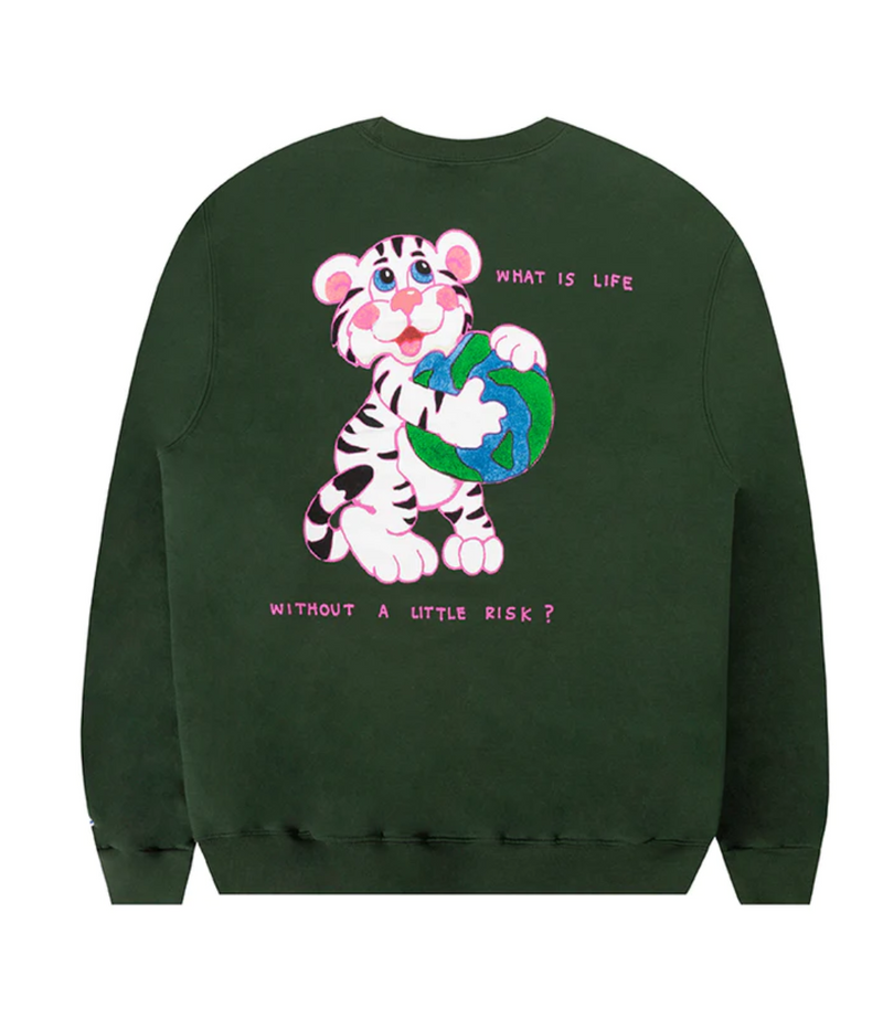 WHAT IS LIFE CREWNECK