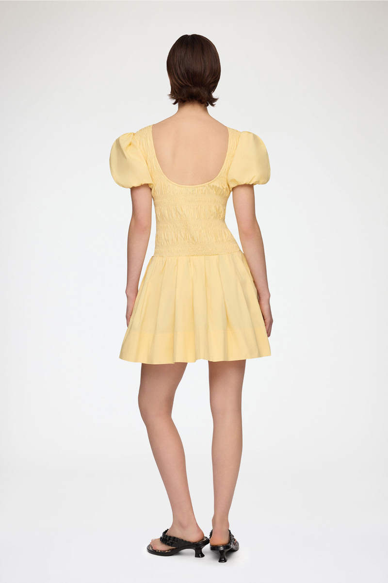 MARL MESH DRAPED KNOT DETAILING LONG DRESS
