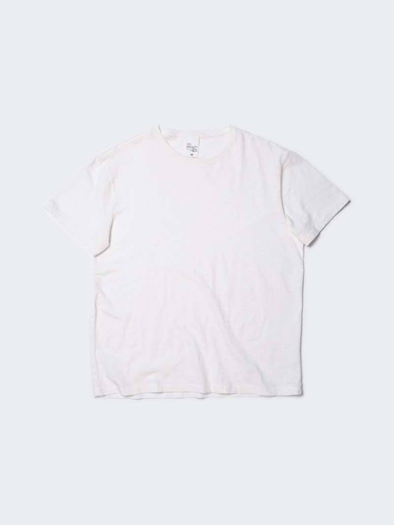 NUDIE  ROFFE T-SHIRT OFFWHITE