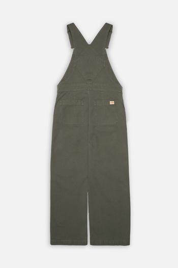 KLARA DUCK CANVAS DUNGAREES GREEN