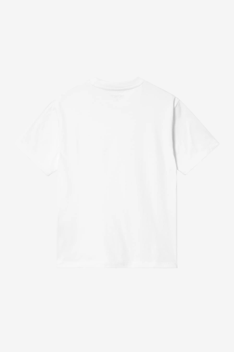 W' S/S POCKET SMALL HEART T-SHIRT