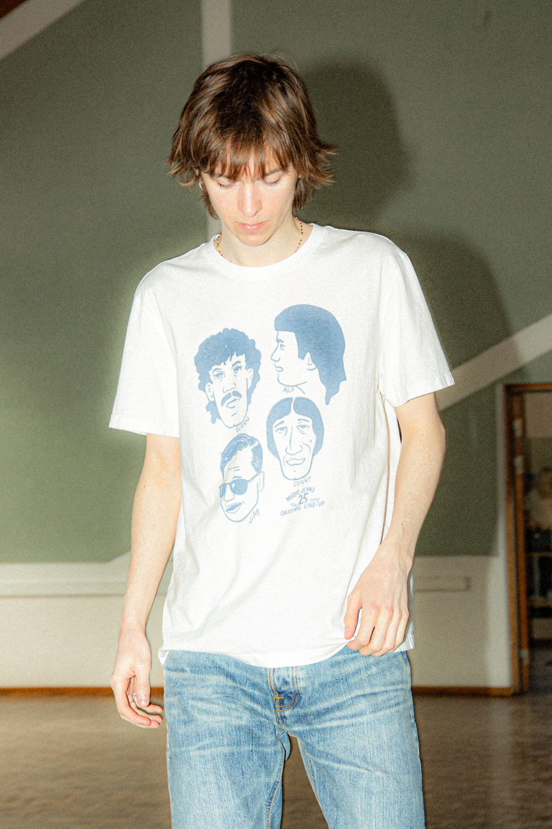 ROY T-SHIRT FAB FOUR  CHALK WHITE
