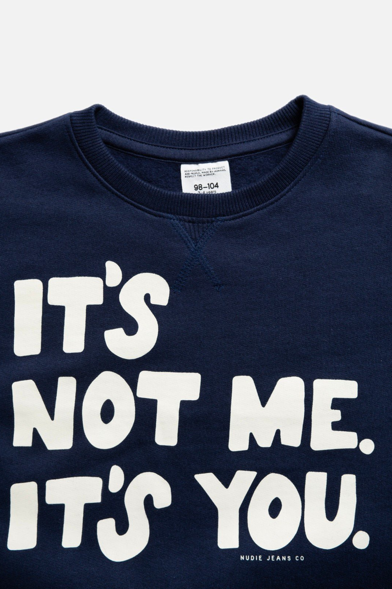 SILLY SWEAT IT IS NOT ME DEEP BLUE