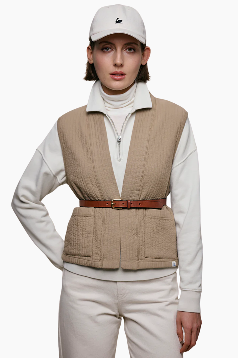 VEST02PAD PADDED COTTON WOMENS VEST